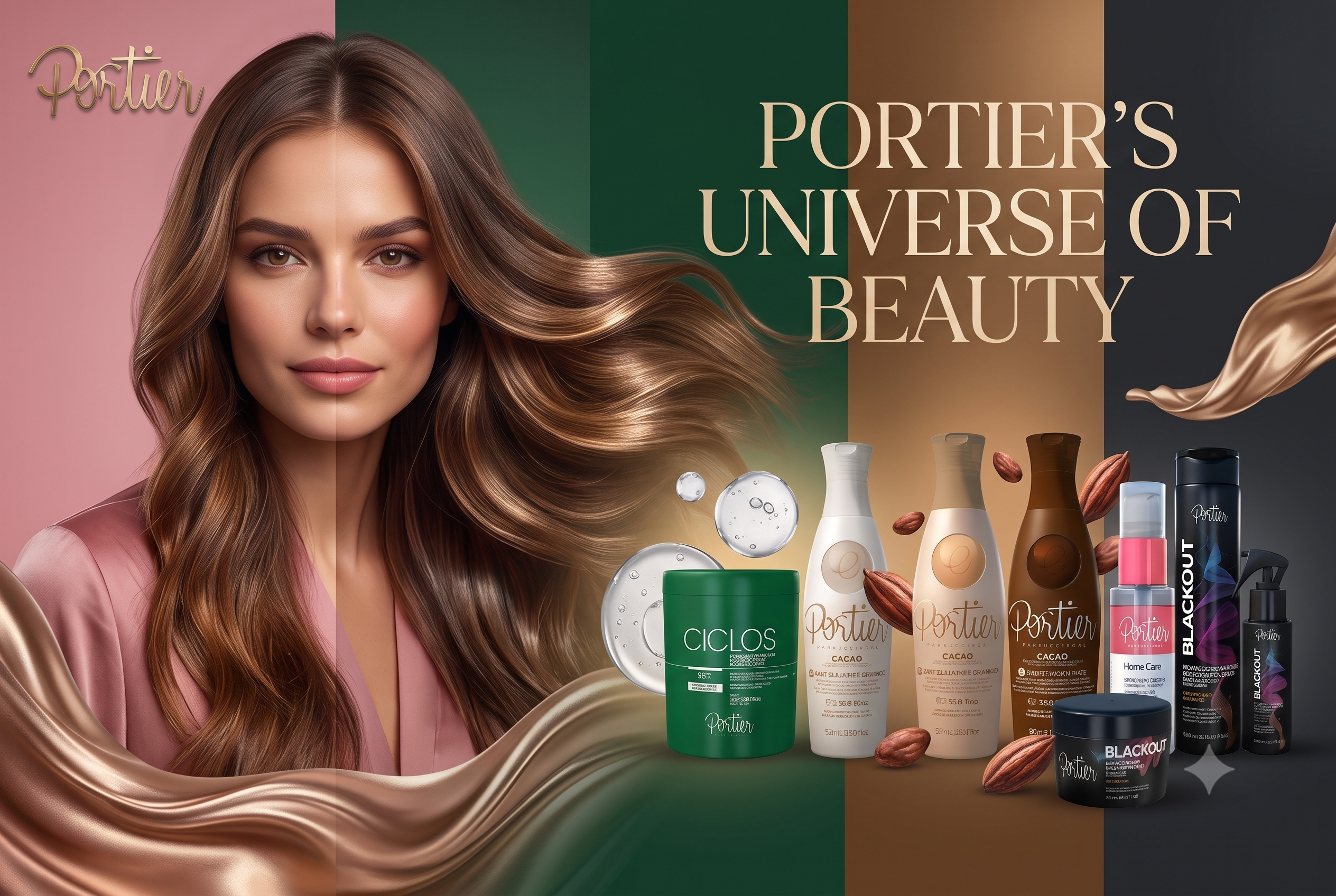 Imagem de apresentação dos produtos Portier