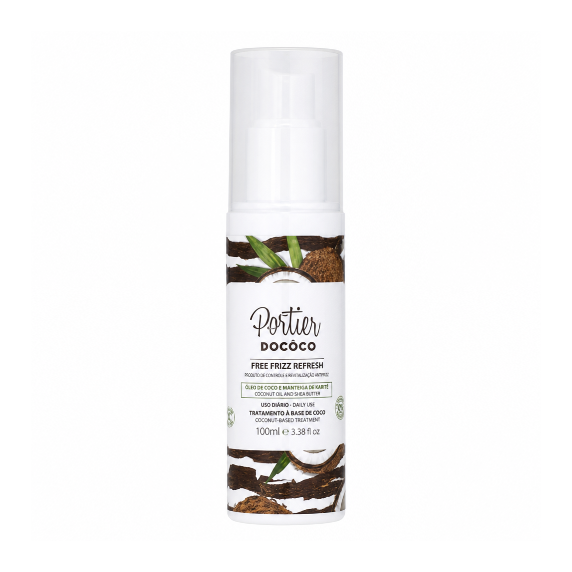 Embalagem individual de Free Frizz Refresh